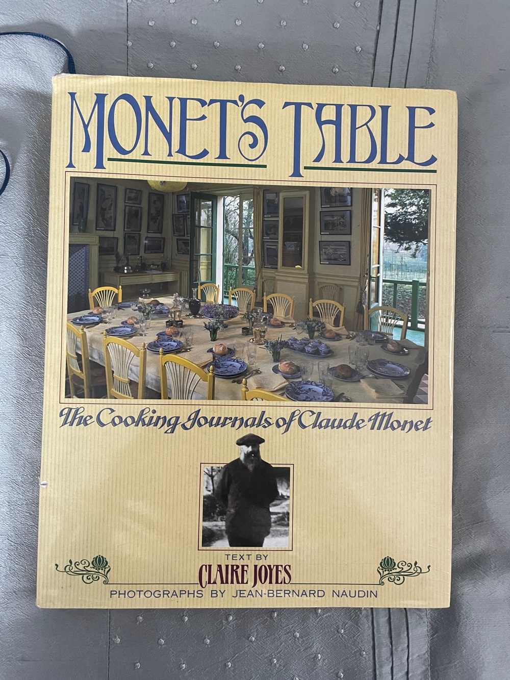 1st Edition, Monet's Table: The Cooking Journals of Claude Monet 1989